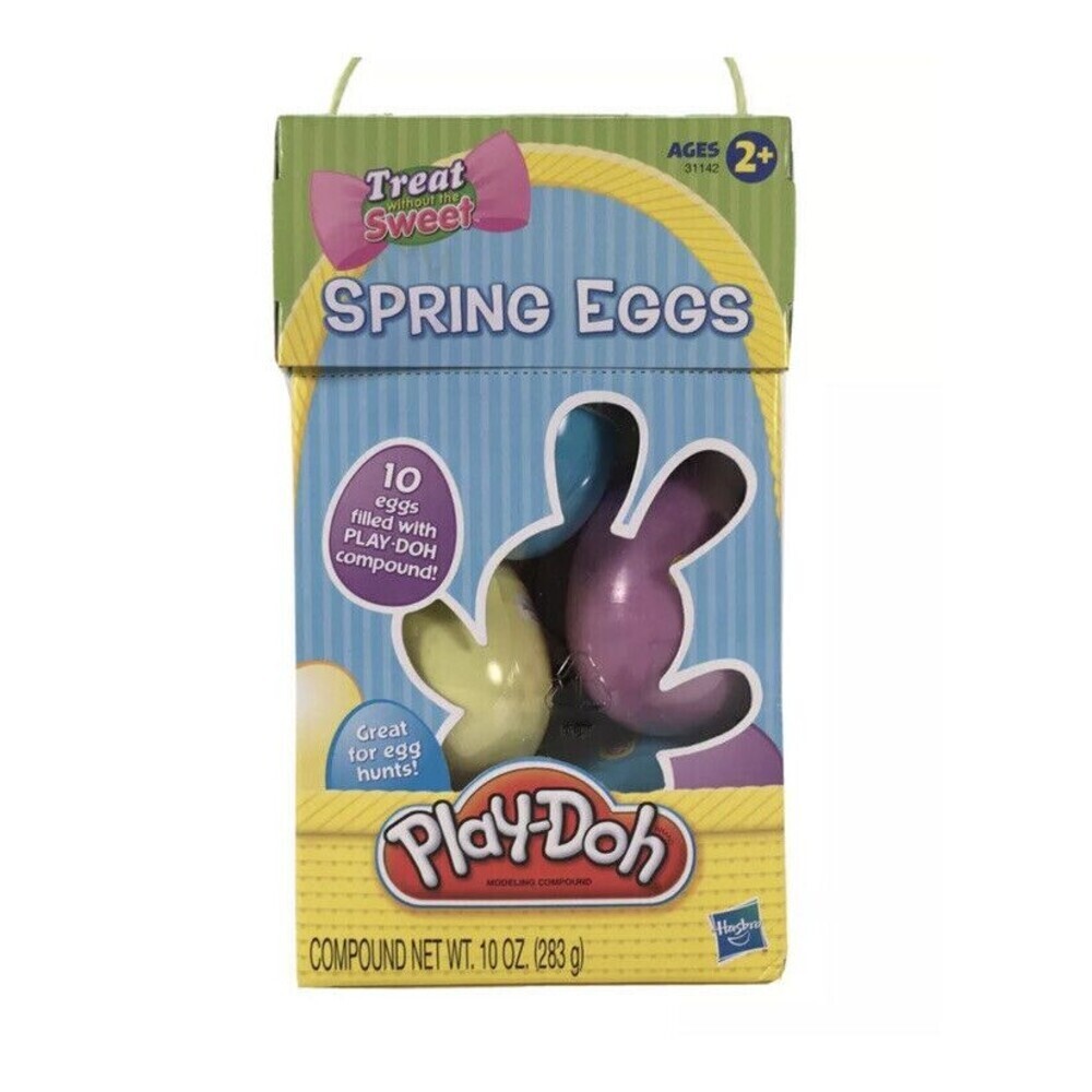 Play-Doh Modeling Compound Spring Eggs - 10 count Hasbro Treat Without The Sweet